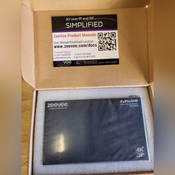 Zeevee 4k Encoder and Decoder for digital video distribution - Picture 5 of 6